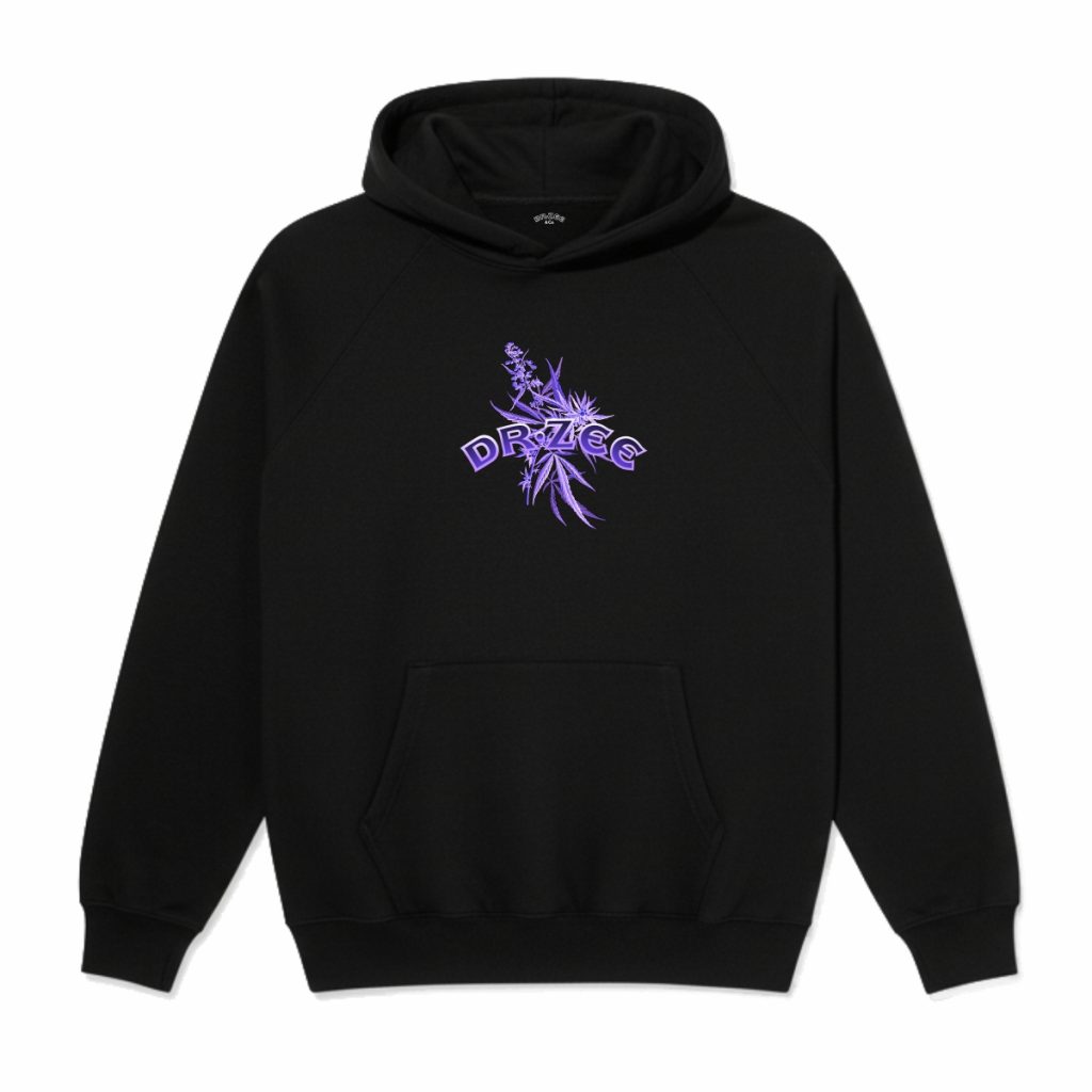 DRZ AND CO KUSH BLACK HOODY 2 1024x1024