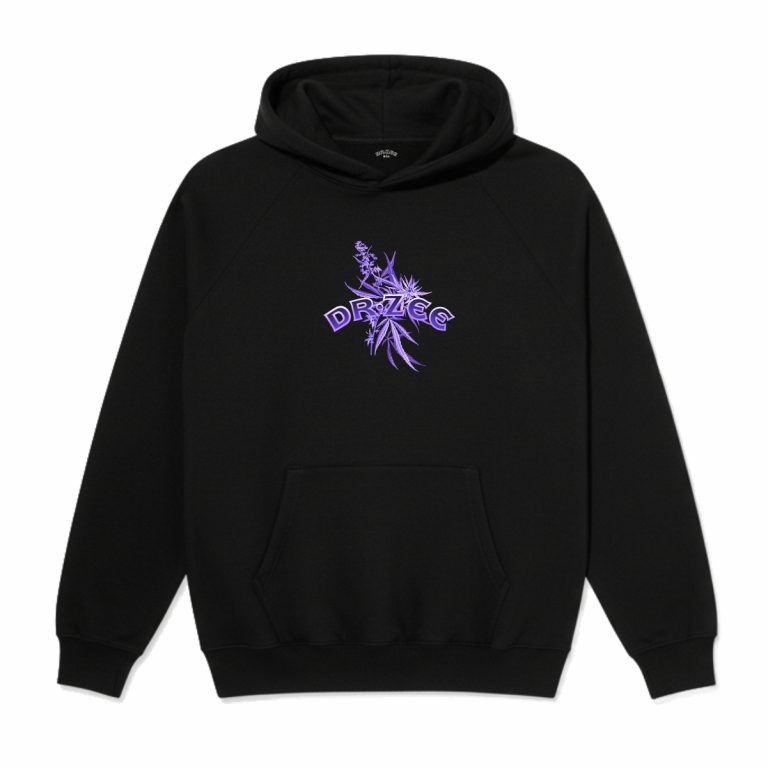 DRZ AND CO KUSH BLACK HOODY 2 768x768