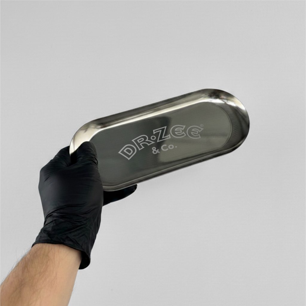 DRZANDCO CHROME LOGO ROLLING TRAY 2 1024x1024